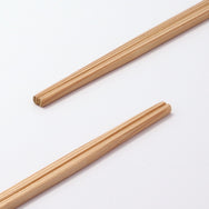吉野杉 本赤 柾目 利久箸 24cm