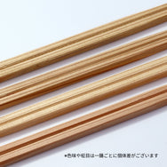 吉野杉 本赤 柾目 利久箸 24cm
