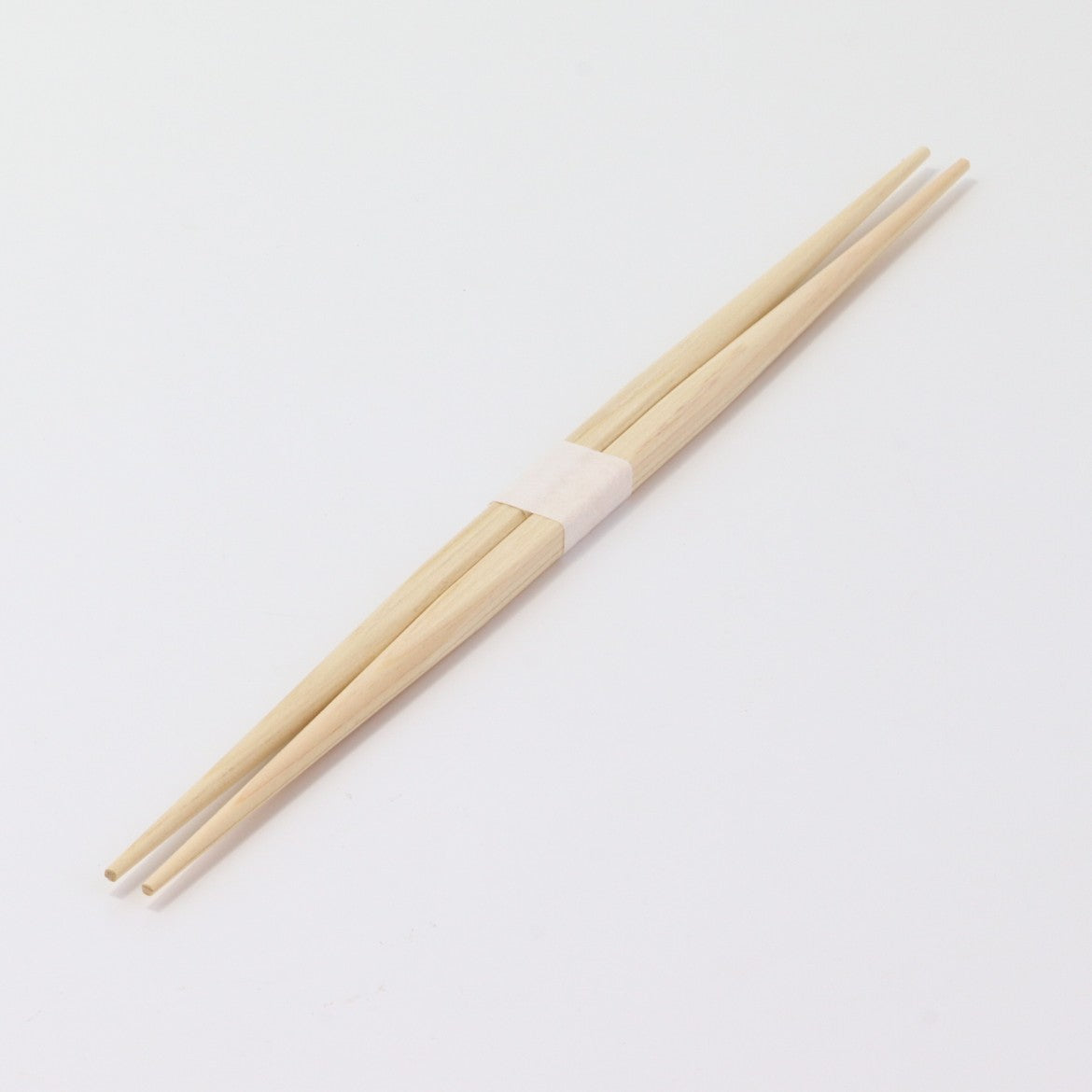 桧箸 四角 両口 24cm 白帯巻