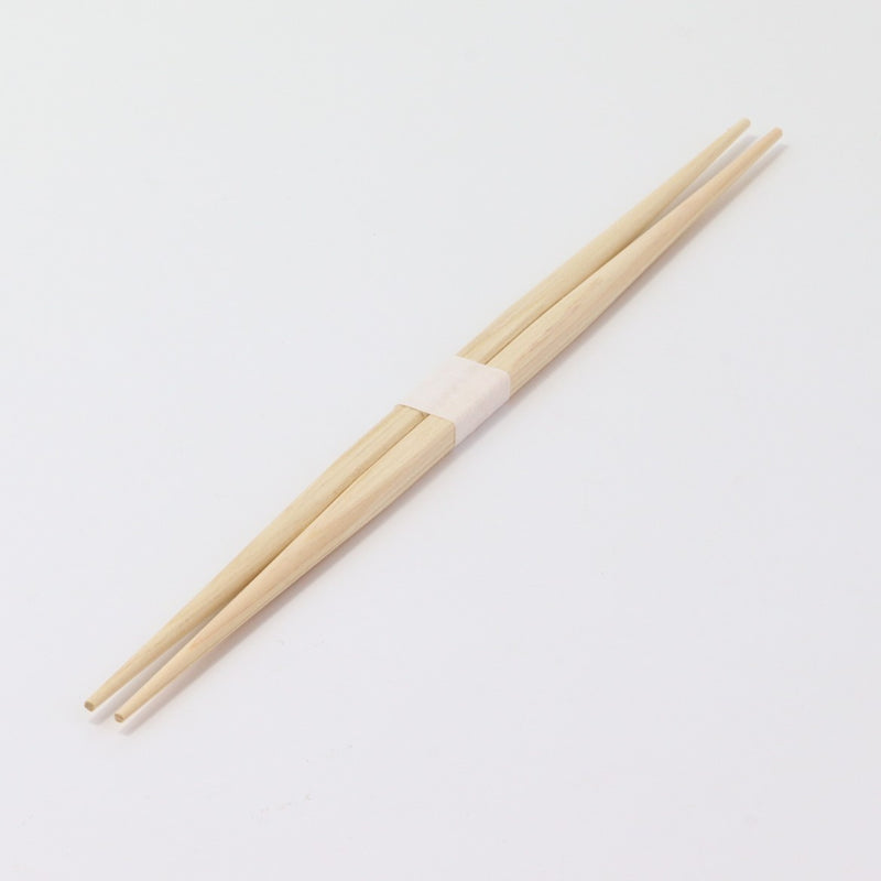 桧箸 四角 両口 24cm 白帯巻