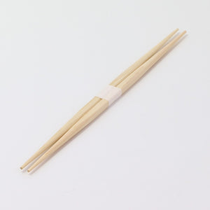 桧箸 四角 両口 24cm 白帯巻