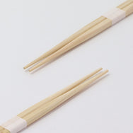 桧箸 四角 両口 24cm 白帯巻