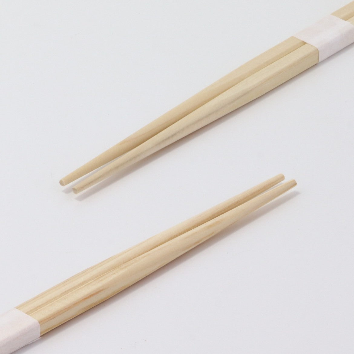 桧箸 四角 両口 26cm 白帯巻