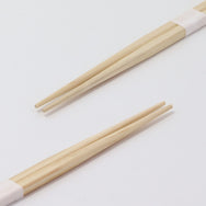 桧箸 四角 両口 26cm 白帯巻