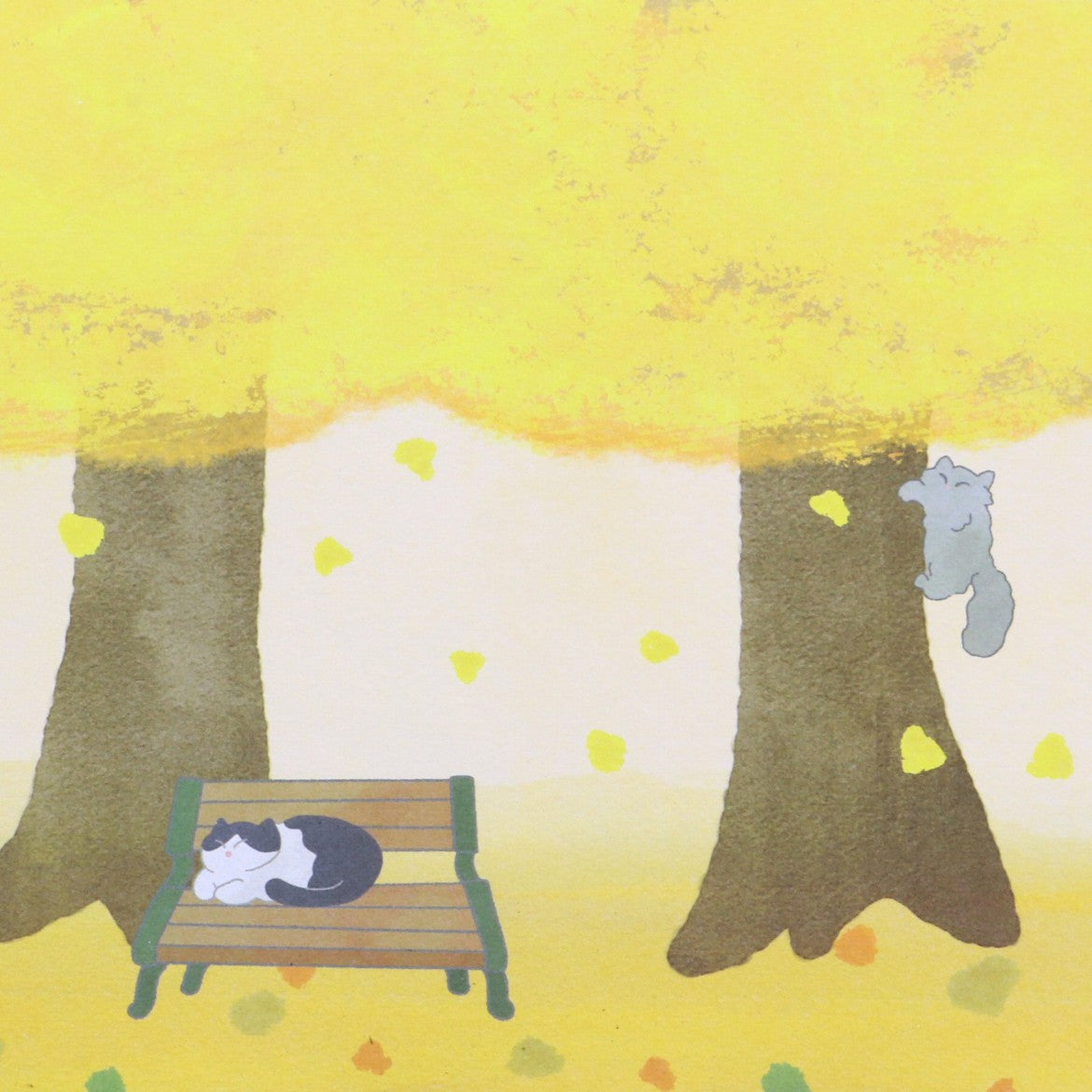 掛紙「秋とひとやすみ」130×420mm