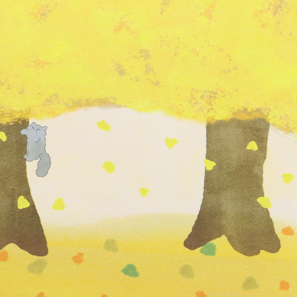 掛紙「秋とひとやすみ」130×420mm