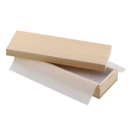 sugi hako(杉箱)「からすみ」片腹 銀台紙入【大】70×230mm