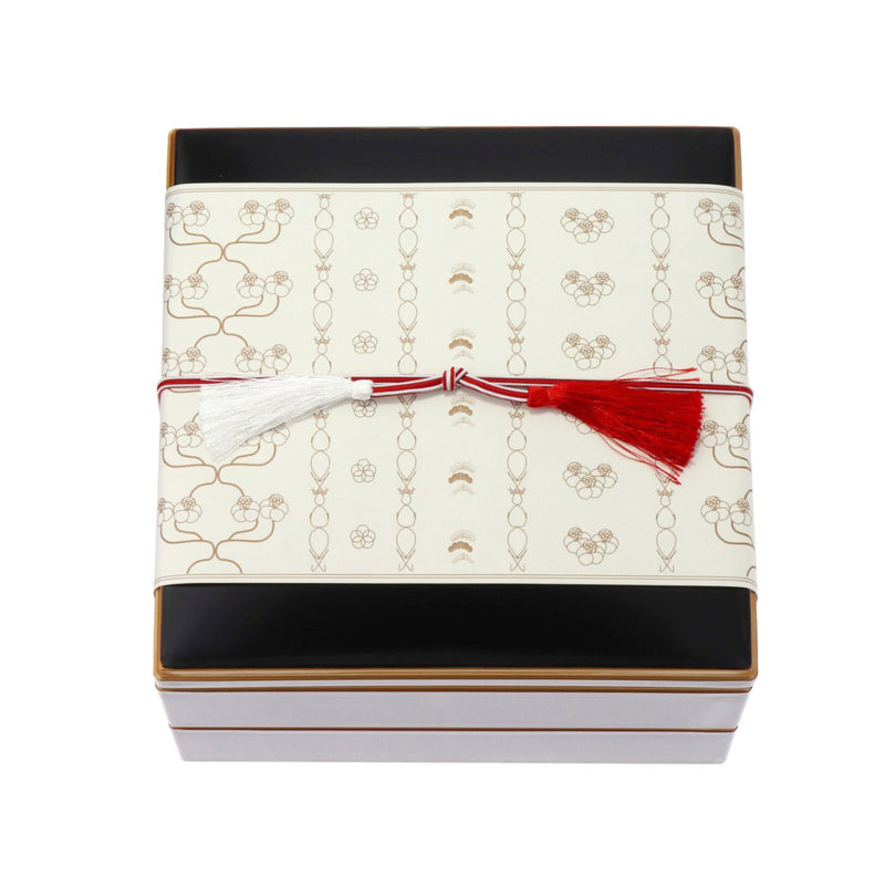 【季節商品】花二重ゴム 紅白 250mm